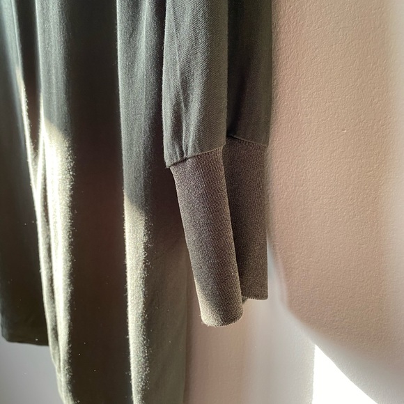 Sandwich_ Olive Collared Shirt w/ Cuffs, Tunic - Picture 5 of 8